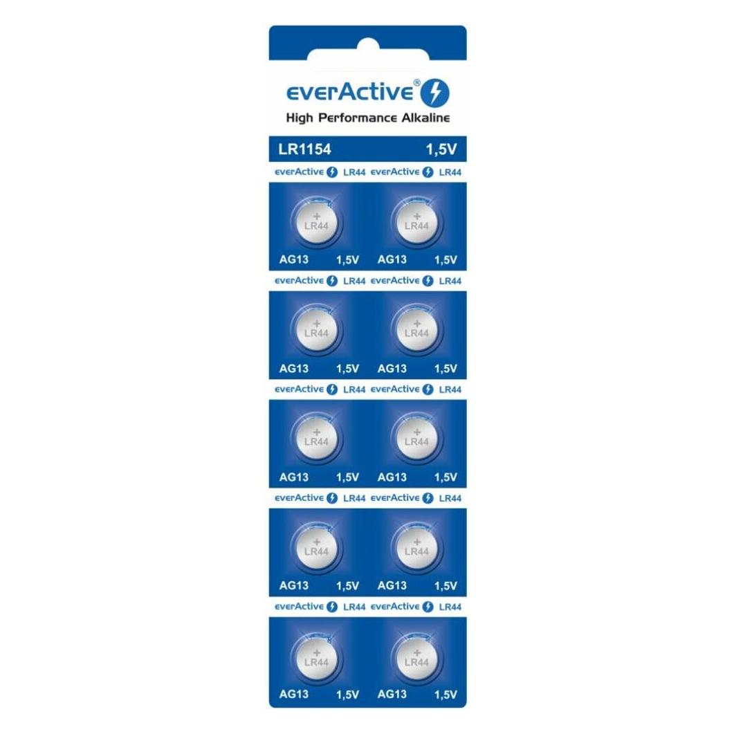 Everactive LR1154 (LR44) (10 Stk., LR44, 150 mAh) (HGP19962)