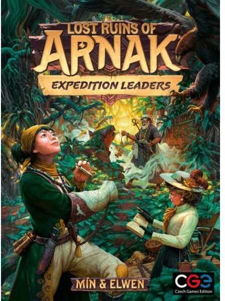 Lost Ruins of Arnak: Expedition Leaders - 6 Unique Leaders for Ages 10+, Cooperative Board Game by Czech Games Edition