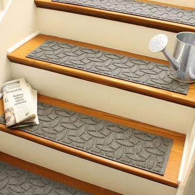 Bungalow Dba Matterly Ellipse Stair Treads Set of Four, Set of Four, Gray
