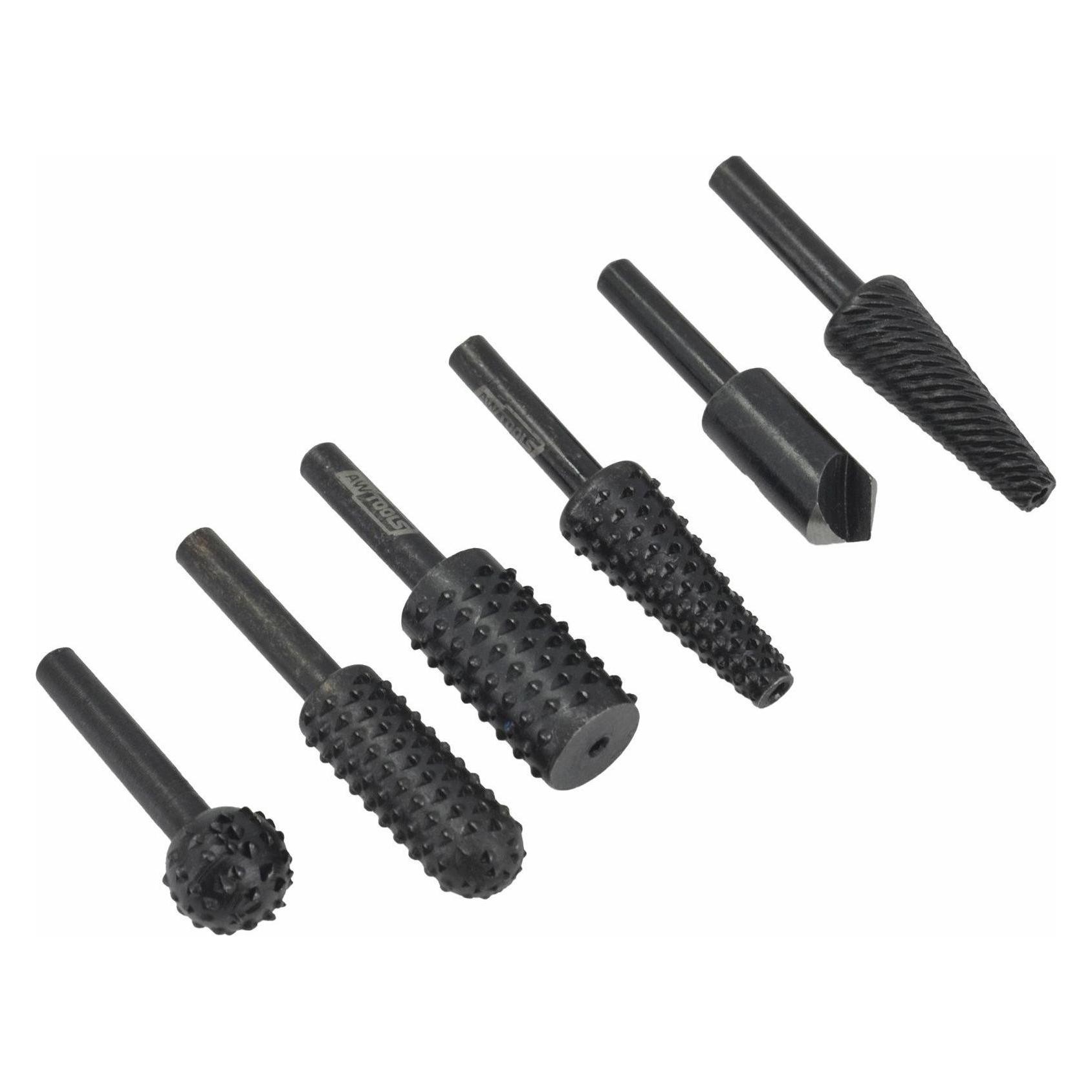 Awtools Schneidwerkzeuge für Metall (2 Stück) und Holz (4 Stück). (47735859)
