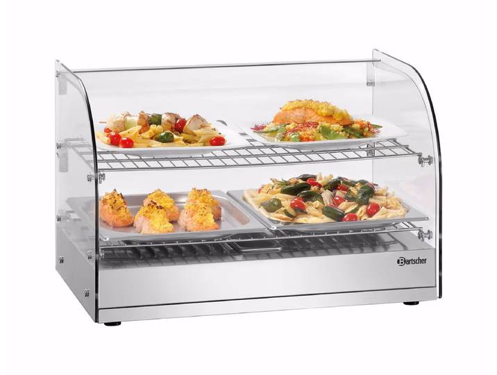 Bartscher Heisse Theke 5200-2ER Heisstheke – Gastro Inventar/Gastro Einrichtungen – edelstahl