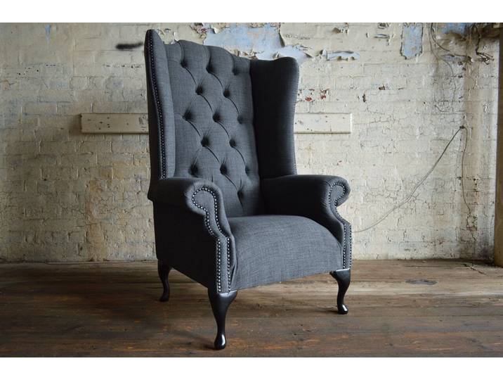 JVmoebel Chesterfield-Sessel Leder-Relaxsessel in elegantem Design mit hochwertiger Polsterung (Packung, Relaxsessel), Made in Europa