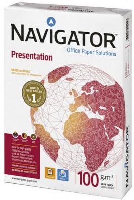 Navigator Resma de Papel  Presentation A4 100g - 500 Folhas