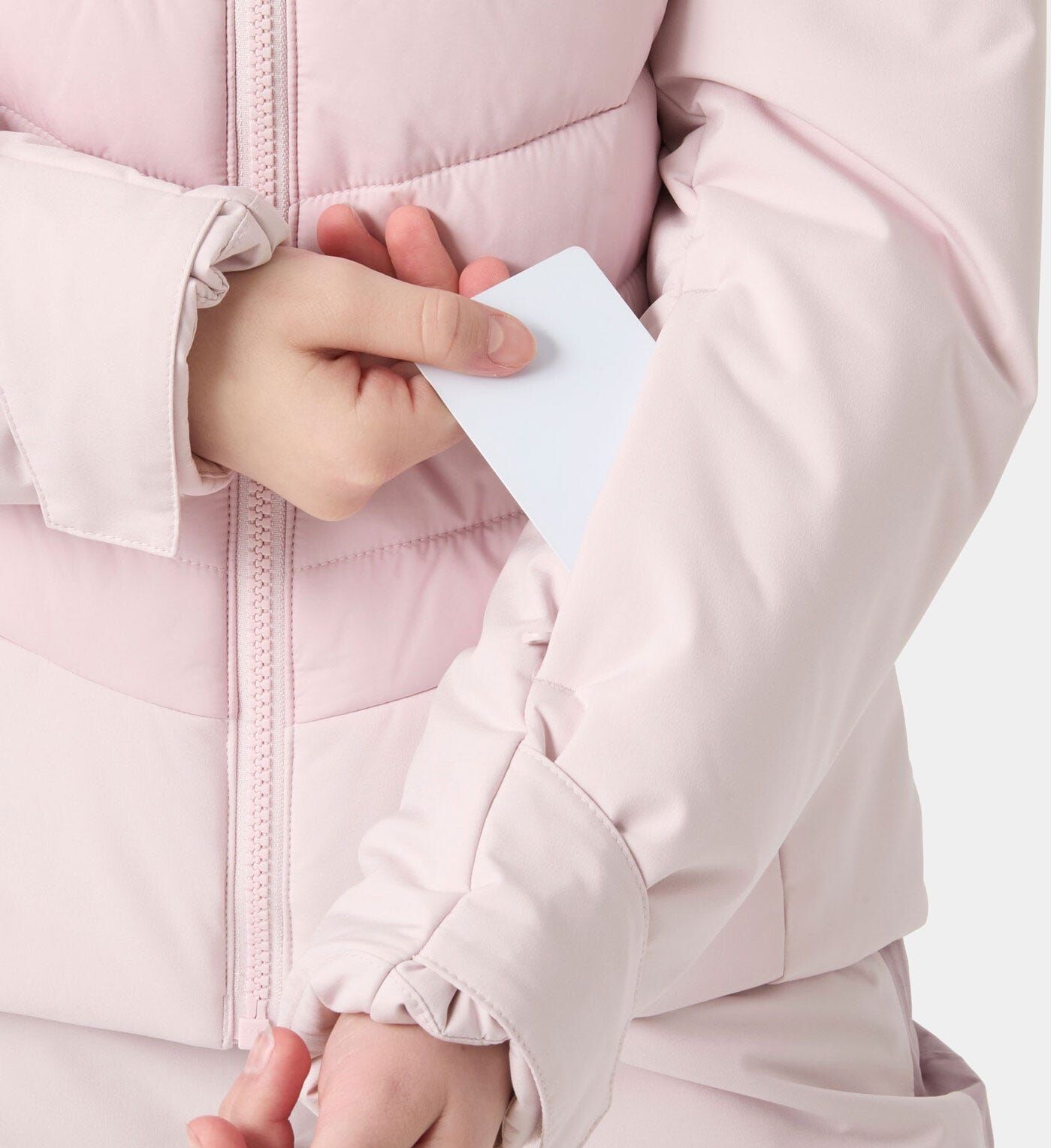Helly Hansen Girls' Astra Ski Jacket - White/Cream - 13