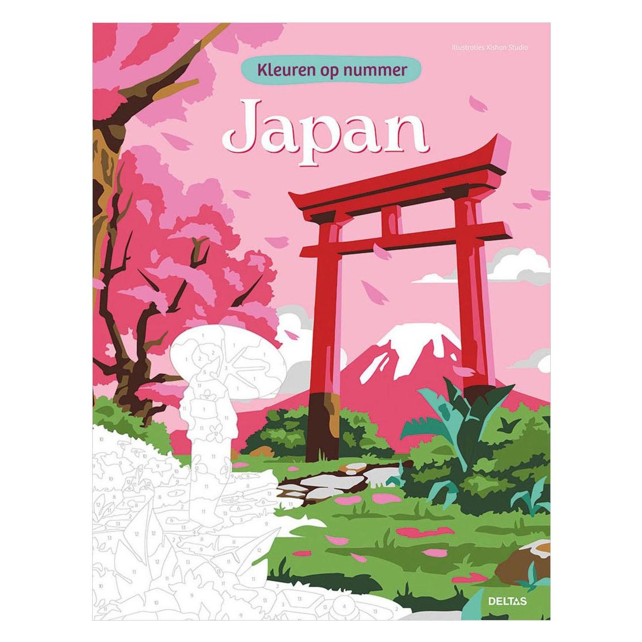 Deltas Japan - Malen nach Zahlen (71815152)
