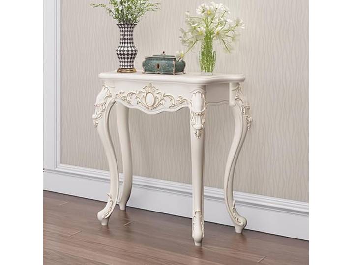 ZYJIX Vintage-konsolentisch Für Den Eingangsbereich, Präsentationstisch Für Den Eingang, Flur, Foyer, Sofatisch Mit Beinen, Dekorative Möbel, Elegante Präsentation(Size:80x34x86cm)