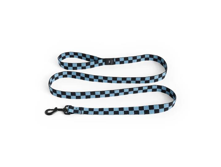 HAY - Dogs Hundeleine, M/L, Check, blau / schwarz