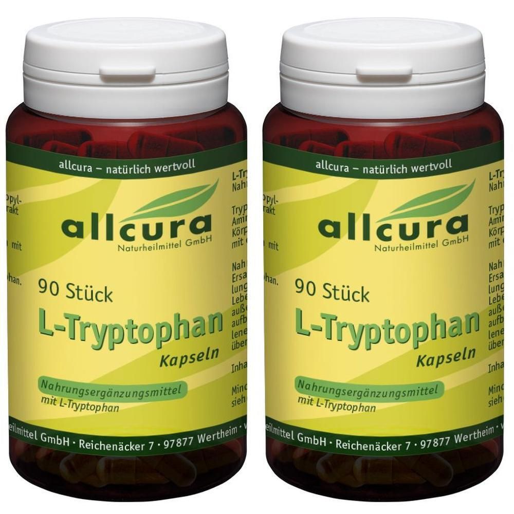 L-Tryptophan 500 mg Kapseln 2x 2x90 St