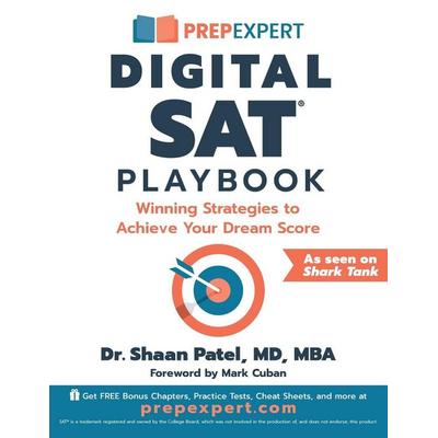 Prep Expert Digital SAT Playbook, Taschenbuch von Shaan Patel, Prep Expert, 978-1-5445-4527-1