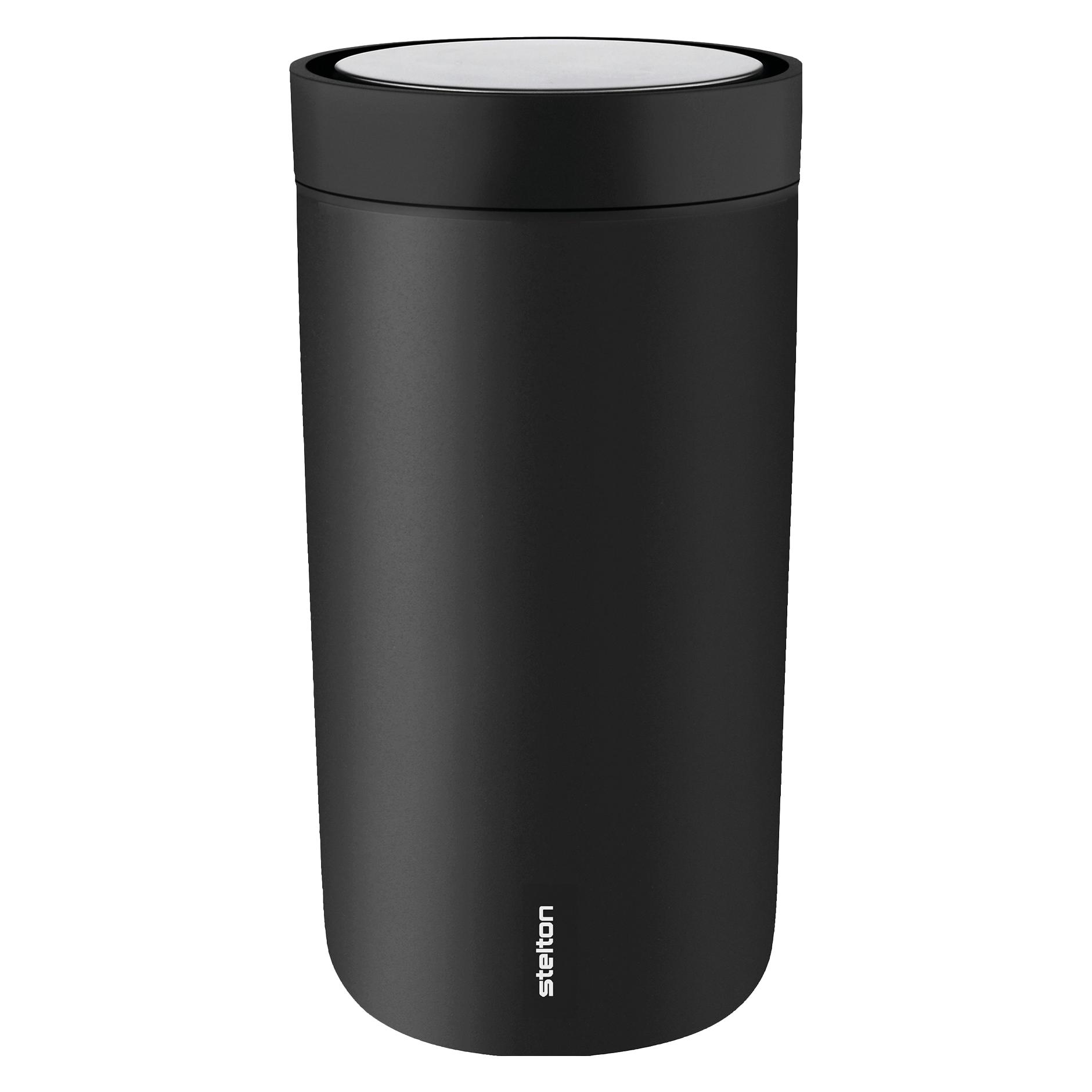 Stelton - To Go Click Thermobecher - Soft Black - 0.2 l (0.20 l) (675-1-1)