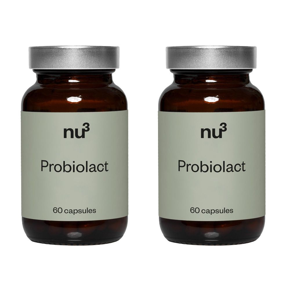 nu3 Premium Probiolact Doppelpack 2x60 St Kapseln