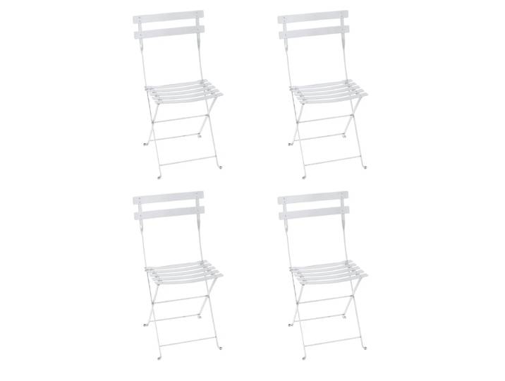 Fermob - Bistro Klappstuhl Metall, baumwollweiss (4er-Set)