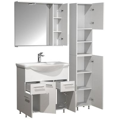 4-tlg. Waschplatz Waschtisch Schubladen Lisalo XL