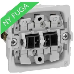 LK, Zubehör Elektroinstallation, FUGA Kreuzungsschalter 16A, ohne Abdeckung