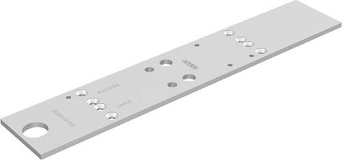 GEZE 1400-0007 Montageplatte Silber