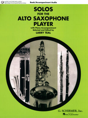 G. Schirmer Solos For The A-Sax Player