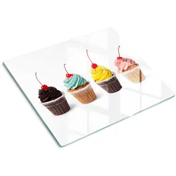 GLASPLATTE 60x52 cm Muffins