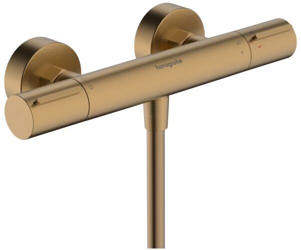 Hansgrohe Ecostat Element Brausethermostat 13346140 Aufputz, 1 Verbraucher, brushed bronze