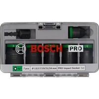 PRO Impact Steckschlüsseleinsatz-Set 1/2", 7-teilig schwarz, Standard