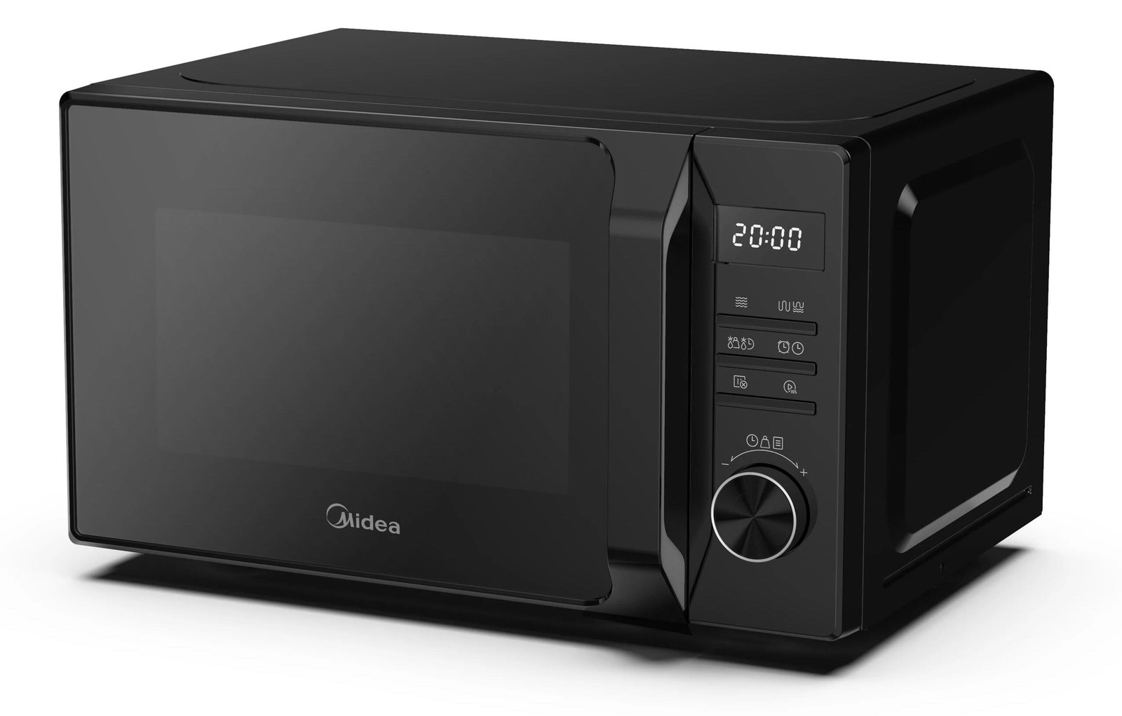 Midea Magnetron met grill, model AG20CF2EBK, 20 liter, 700W, 1000W grillfunctie, zwart