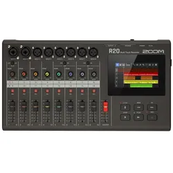 Zoom R20 (Mehrspurrecorder), Audiorecorder, Schwarz
