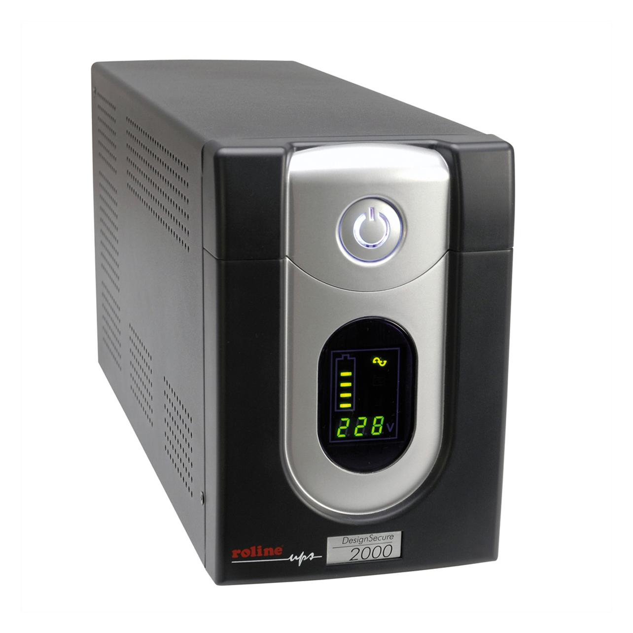 Roline DesignSecure 1200 (1200 VA, 720 W, Line-Interaktiv USV) (19.40.1212)