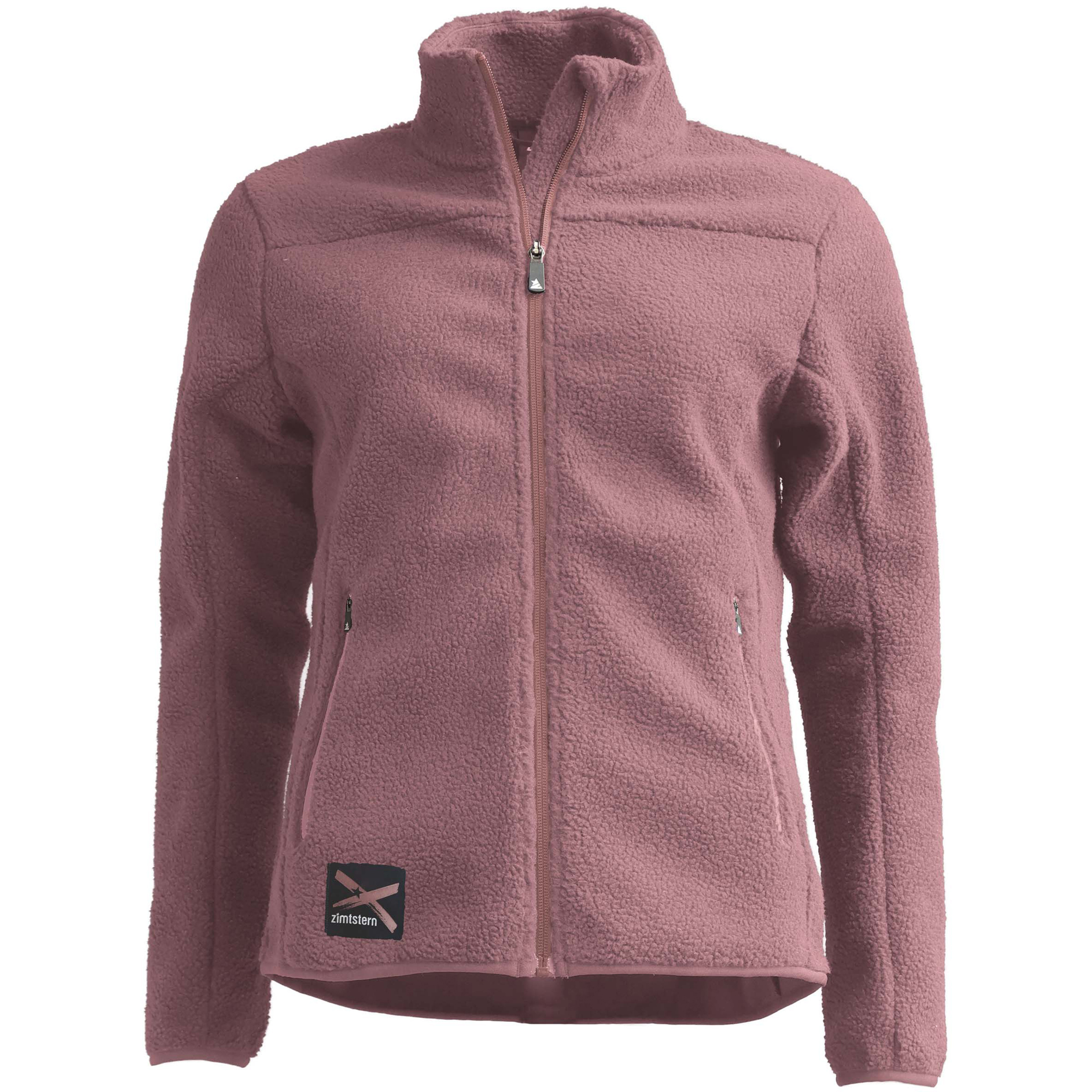 Zimtstern Fjellz Teddy Fleece Damen Fleecejacke rosa Größe XS Mountainbike Windabweisend