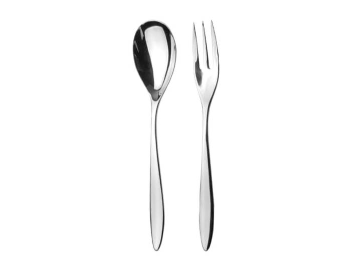 Couzon Epsilon - Fourchette et cuillère de service en coffret