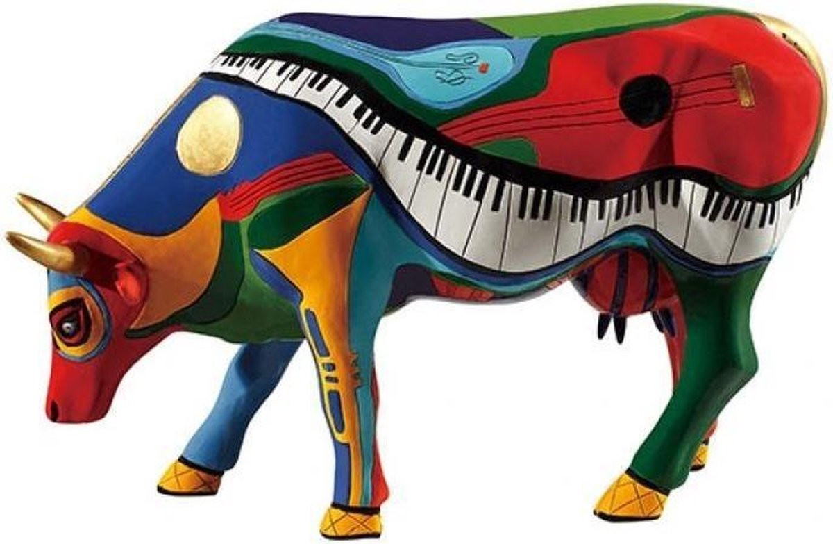 Cow Parade Moosicowly Speaking decoratief beeldje voor op tafel