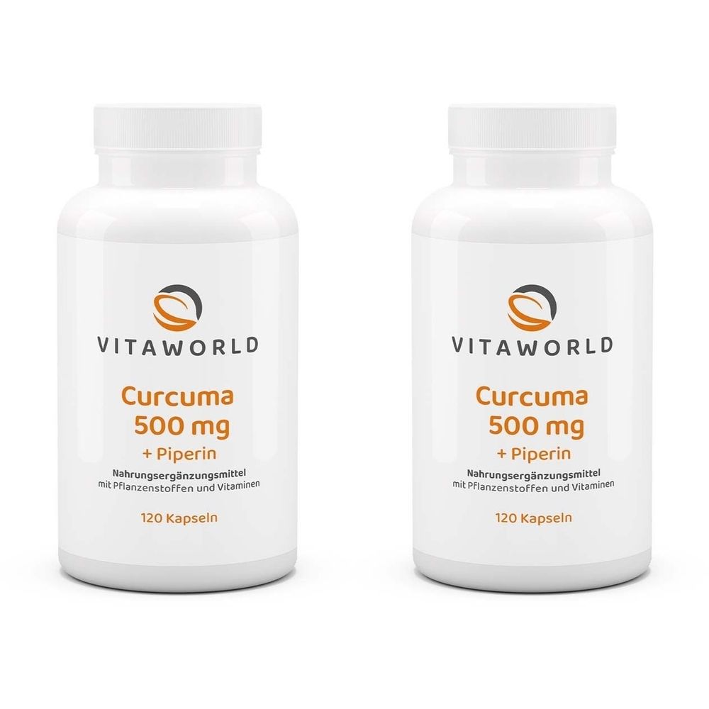 Curcuma 500Mg x2 2x120 St Kapseln