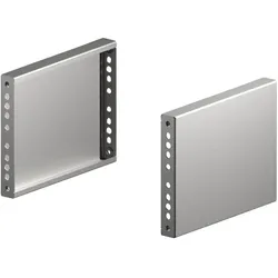 Rittal Sockel-Blende seitlich, Serverschrank Zubehör, Silber