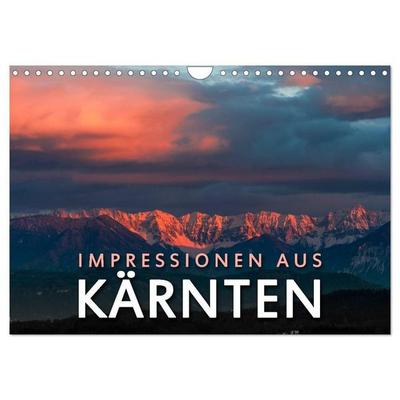 Impressionen aus Kärnten (Wandkalender 2027 DIN A4 quer), CALVENDO Monatskalender