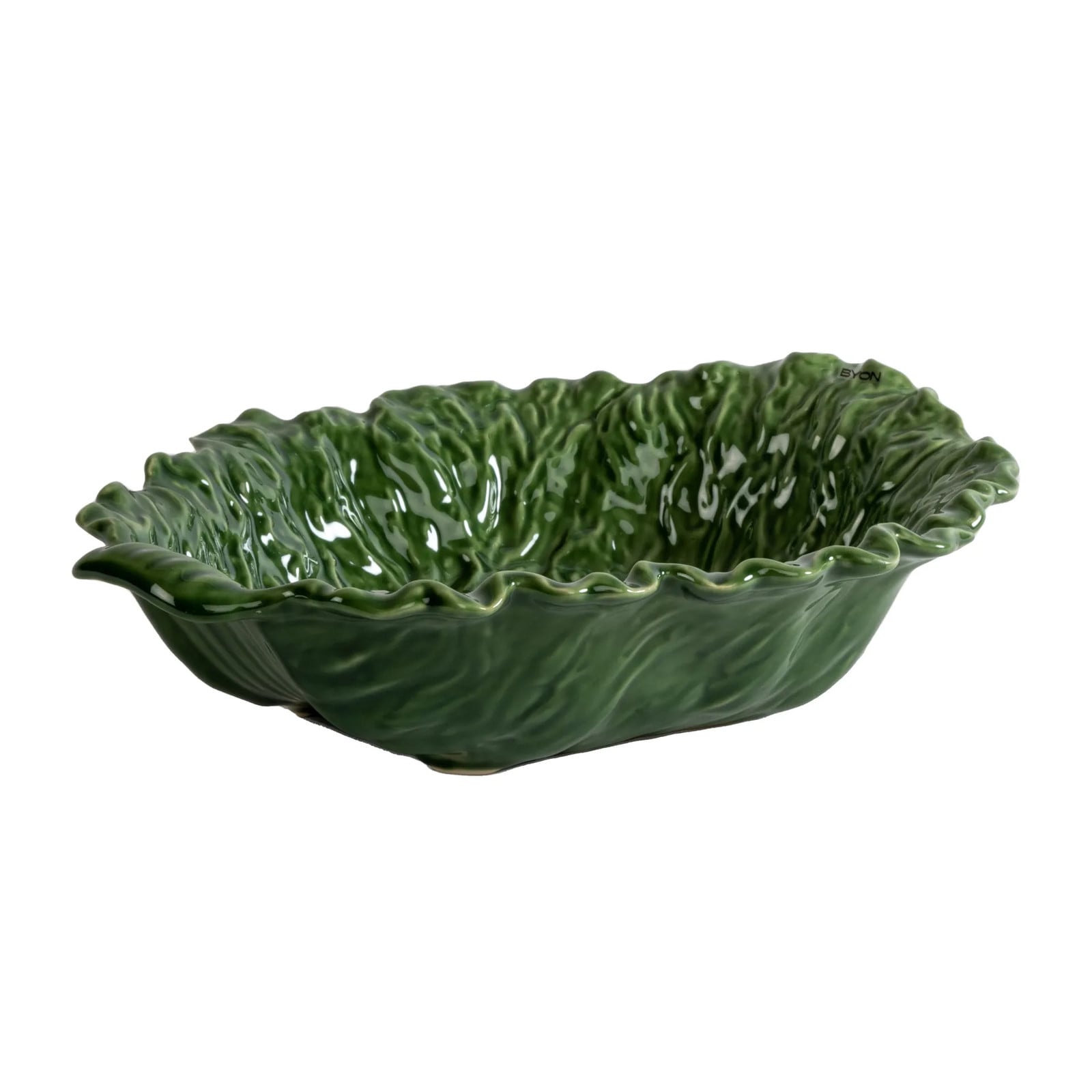 Byon Veggie schaal Groen, Breedte: 34,5 cm, Diepte: 30 cm, Hoogte: L