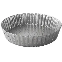 LACOR Hohe, geriffelte und perforierte Tarteform 20 cm - Delize