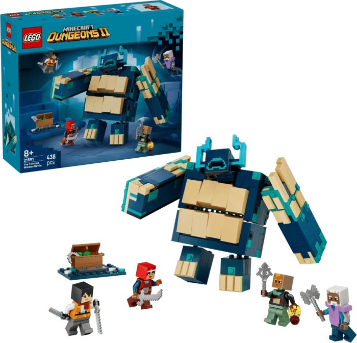 LEGO Minecraft 21591 Duell mit dem Krummen Wärter