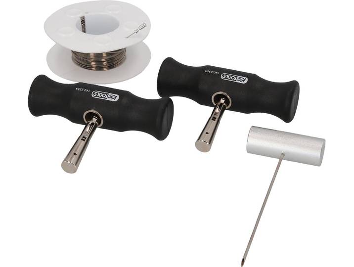 KS Tools jeu de coupe-fil avec fil de coupe 4 pans\, 4 pièces\, 140.2250