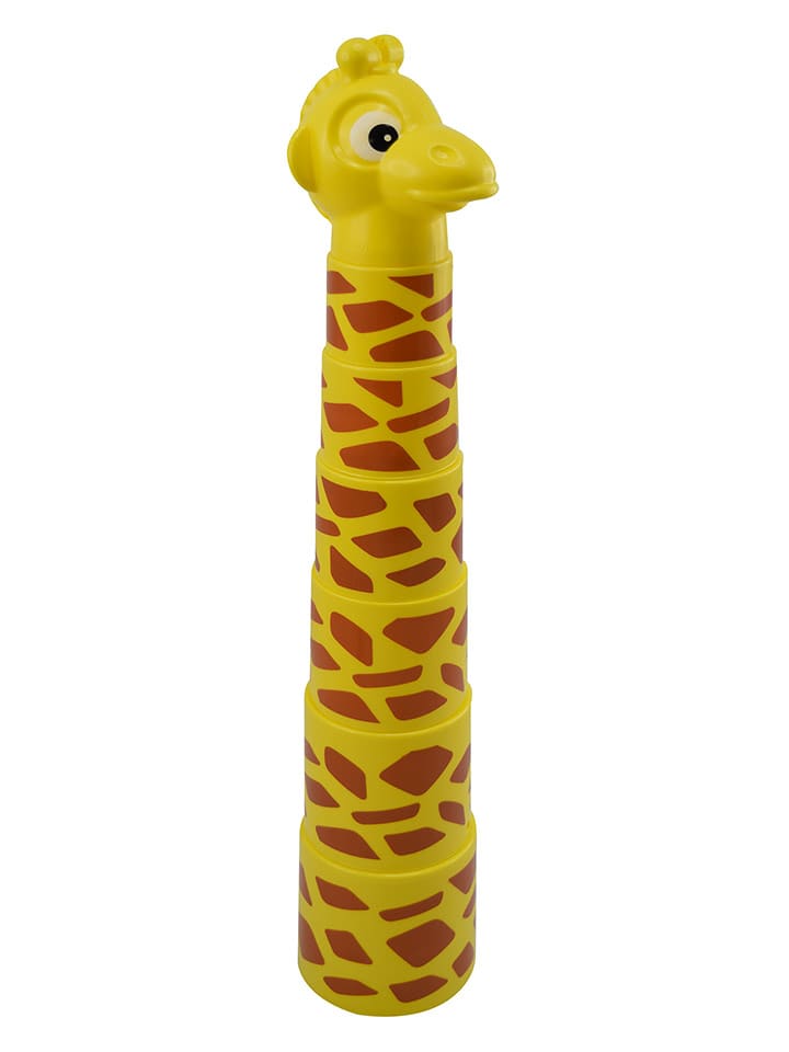 GOWI 7tlg. Stapelpyramide "Giraffe" - ab 12 Monaten - onesize