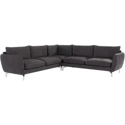 ECKSOFA Elou Graphit Microfaser