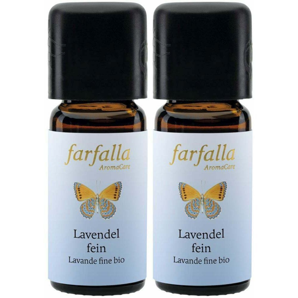 Farfalla Lavendel fein Äth/Öl Bio Grand Cru 10 ml x2 2x10 Ätherisches Öl