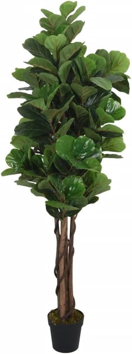 Merkloze Kunstplant Ficus Groen - 150 cm hoog