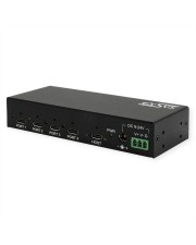 Exsys USB 3.2 Gen2 HUB 4-Ports inkl.Netzt. 4xC-Anschlüsse 12V/5A (EX-12294HMS)
