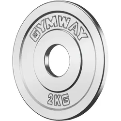 Gymway, Hantelscheiben, (2 x 2 kg)