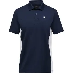 Peak Performance Polo Swift, navy/weiss
