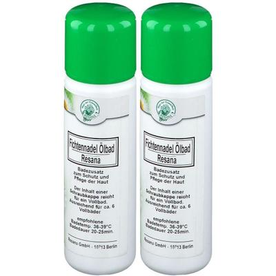 Fichtennadel Ölbad Resana 2x 2x150 ml Badeöl