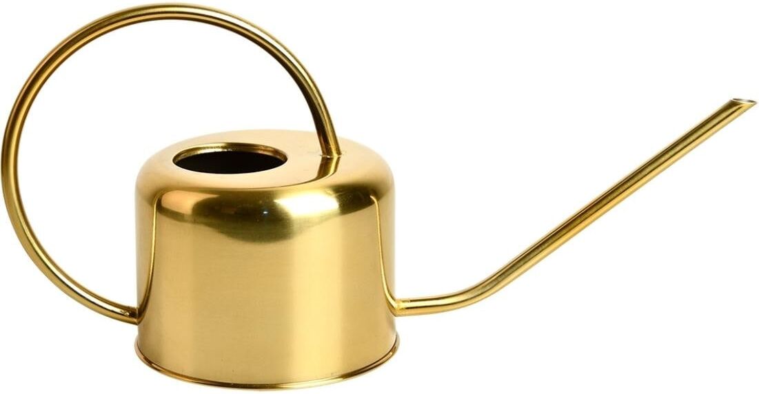 Giesskanne ESSCHERT DESIGN "Gold", gold (goldfarben), Metall, Giesskannen, Giesskanne goldfarben Einheitsgröße