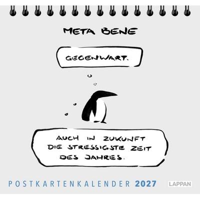 meta bene Postkartenkalender 2027