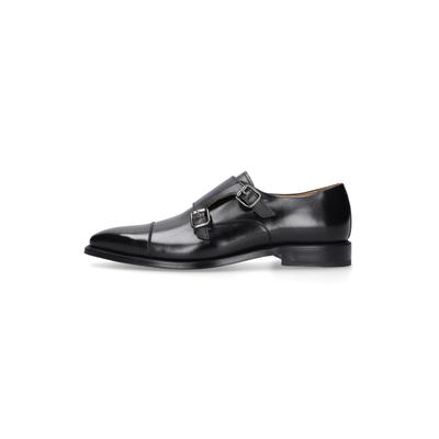 Slipper HENRY STEVENS "Liam CDM", Herren, Gr. 45,5, Leder, schwarz, Newcastle, Schuhe Slipper, Herren Halbschuh Leder handgefertigt, Anzugschuh