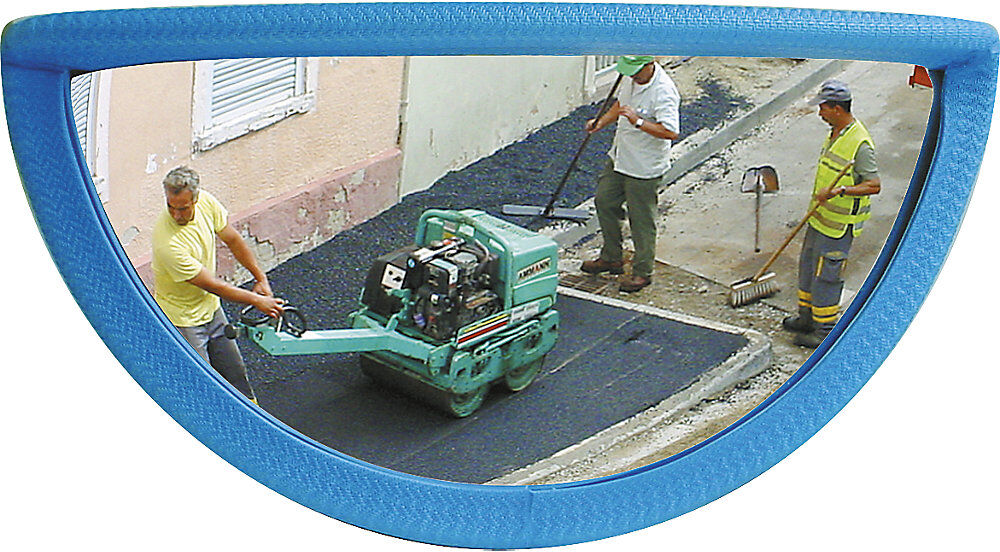 Rückspiegel Baumaschinen ohne Fahrerkabine - 180°, P.A.S.®, HxB 288 x 288 mm Vialux
