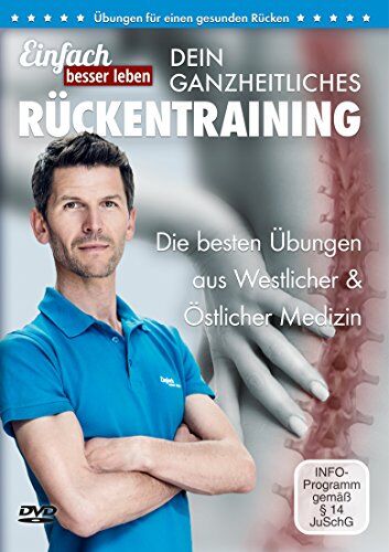 Dein ganzheitliches Rückentraining – Die 25 besten Übungen gegen Rückenschmerzen: DVD mit Rückenübungen, für jedes Alter und Fitnesslevel - Preis vom 30.09.2026 09:01:18 h