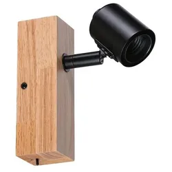 Deckenstrahler Arvid E27 230V max. 20W dimmbar Schwarz